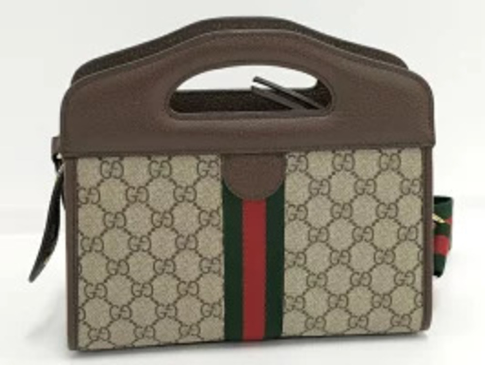 Gucci Supreme Beige GG Bag Cream Shoulder Tan Cream